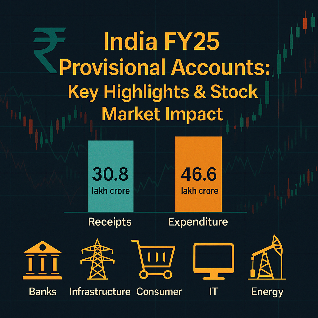 India FY25 Provisional Accounts: Key Highlights & Stock Market Impact on Sectors and Companies